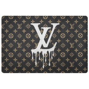 Designer "Drip" Inspired Door Mats