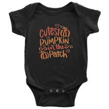 Load image into Gallery viewer, Cutest Pumpkin In The Patch, Onesie
