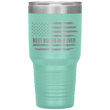 Load image into Gallery viewer, Best Bonus Dad Ever, Distressed Flag, 30oz Tumbler
