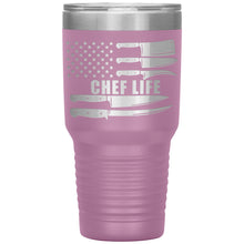 Load image into Gallery viewer, Chef Life Flag, 30oz Tumbler
