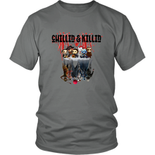 Load image into Gallery viewer, Chillin&#39; and Killin&#39; Horror Shirt, Unisex Tee
