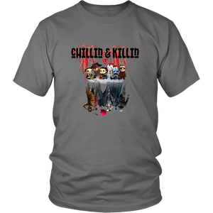 Chillin' and Killin' Horror Shirt, Unisex Tee