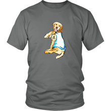 Load image into Gallery viewer, Golden Retriever I Love Mom Tattoo Dog Unisex Tee
