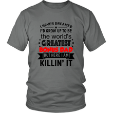 Load image into Gallery viewer, Greatest Bonus Dad, Unisex Tee
