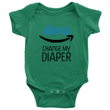 Load image into Gallery viewer, Alexa Change My Diaper, Onesie
