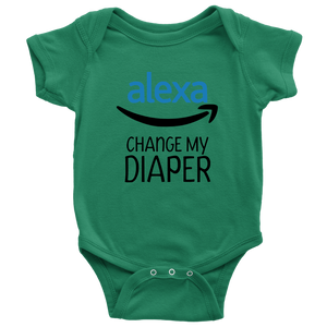 Alexa Change My Diaper, Onesie