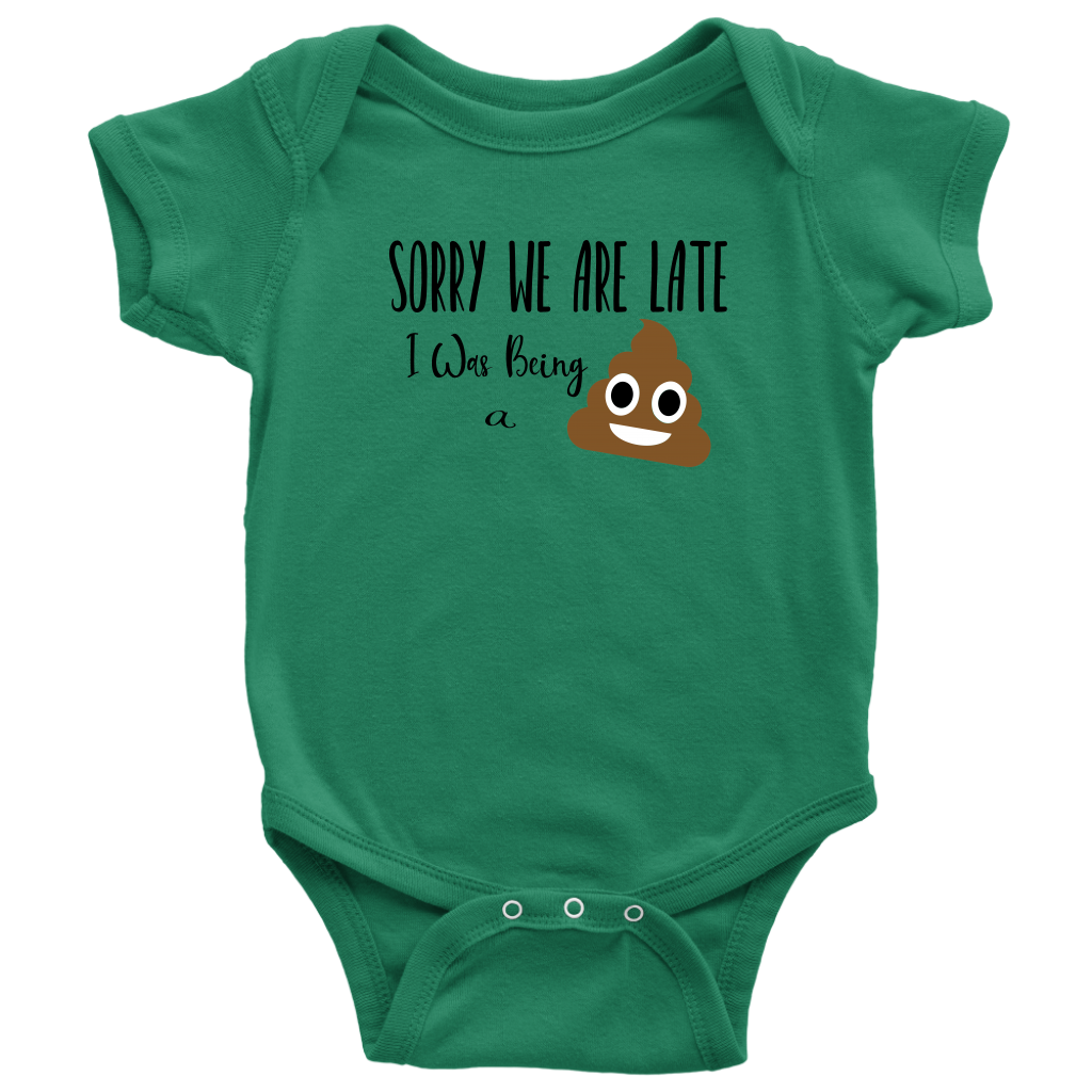 Sorry We are Late, Onesie