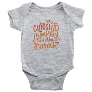 Cutest Pumpkin In The Patch, Onesie