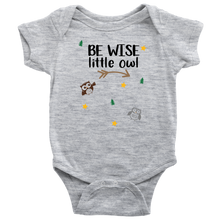 Load image into Gallery viewer, Be Wise Little Owl, Onesie
