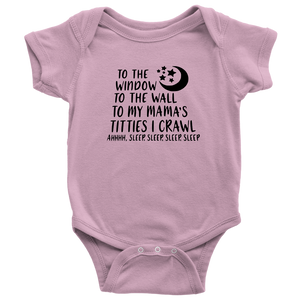 To The Window To The Wall Onesie