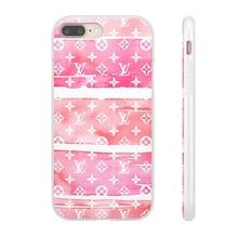 Load image into Gallery viewer, Inspired Red Watercolor Flexi Phone Case
