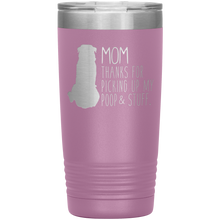 Load image into Gallery viewer, Rottweiler, Mom Thanks For Picking Up My Poop, 20oz Tumbler
