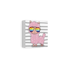 Load image into Gallery viewer, Cool Llama, Canvas Wrap

