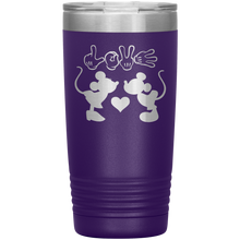 Load image into Gallery viewer, Mickey and Minnie Love, 20oz Tumbler
