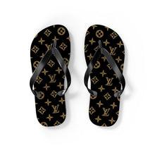 Load image into Gallery viewer, Brown LV Flip Flops
