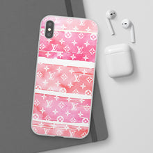 Load image into Gallery viewer, Inspired Red Watercolor Flexi Phone Case
