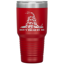 Load image into Gallery viewer, Don&#39;t Tread on Me Snake Tumbler, 30oz Tumbler
