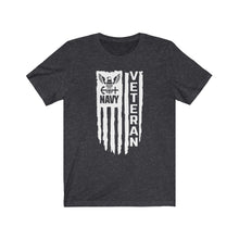 Load image into Gallery viewer, Navy Veteran, Unisex Tee
