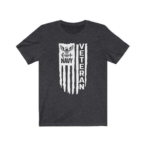 Navy Veteran, Unisex Tee