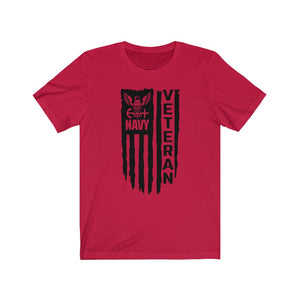 Navy Veteran, Unisex Tee