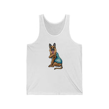 Load image into Gallery viewer, German Shepherd I Love Mom Tattoo, Funny Dog Tank, Unisex Tank
