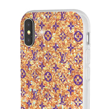 Load image into Gallery viewer, Inspired Peach Glitter Flexi Phone Case
