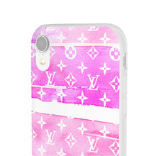 Load image into Gallery viewer, Inspired Pink Watercolor Flexi Phone Case
