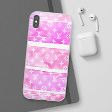 Load image into Gallery viewer, Inspired Pink Watercolor Flexi Phone Case
