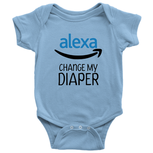 Alexa Change My Diaper, Onesie