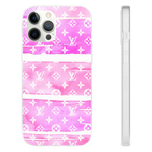 Load image into Gallery viewer, Inspired Pink Watercolor Flexi Phone Case
