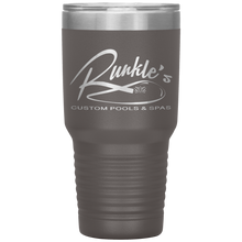 Load image into Gallery viewer, Runkle&#39;s Custom Pools &amp; Spas, 30oz Custom Tumbler
