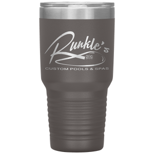 Runkle's Custom Pools & Spas, 30oz Custom Tumbler