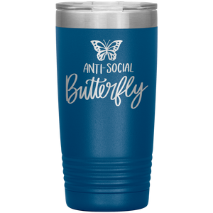 Anti-Social Butterfly, 20oz Tumbler
