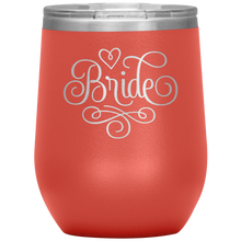 Load image into Gallery viewer, Bride, Wine Tumbler
