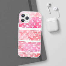 Load image into Gallery viewer, Inspired Red Watercolor Flexi Phone Case
