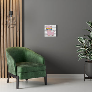 Cool Llama, Canvas Wrap