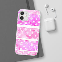 Load image into Gallery viewer, Inspired Pink Watercolor Flexi Phone Case
