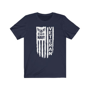 Navy Veteran, Unisex Tee