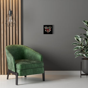 Creepy Clown Face, Canvas Wrap