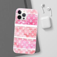 Load image into Gallery viewer, Inspired Red Watercolor Flexi Phone Case
