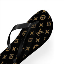 Load image into Gallery viewer, Brown LV Flip Flops
