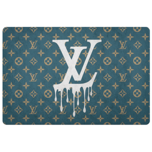 Designer "Drip" Inspired Door Mats