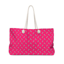 Load image into Gallery viewer, Pink Penis Trendy Oversized Weekender or Beach Tote
