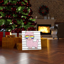 Load image into Gallery viewer, Cool Llama, Canvas Wrap
