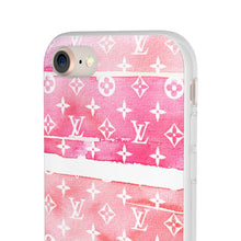 Load image into Gallery viewer, Inspired Red Watercolor Flexi Phone Case
