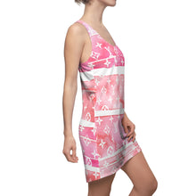 Load image into Gallery viewer, Inspired Red Watercolor Dress
