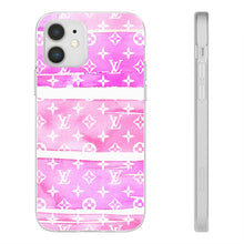 Load image into Gallery viewer, Inspired Pink Watercolor Flexi Phone Case
