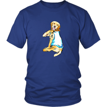 Load image into Gallery viewer, Golden Retriever I Love Mom Tattoo Dog Unisex Tee
