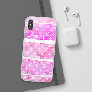 Inspired Pink Watercolor Flexi Phone Case