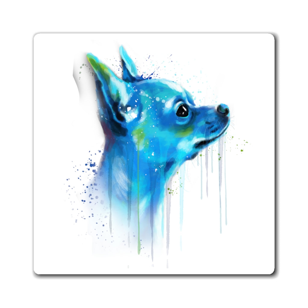 Chihuahua Watercolor Magnet